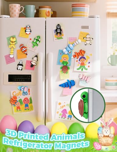 Imanes Decorativos Animales Mini 3D para Nevera 15 piezas miniatura 3