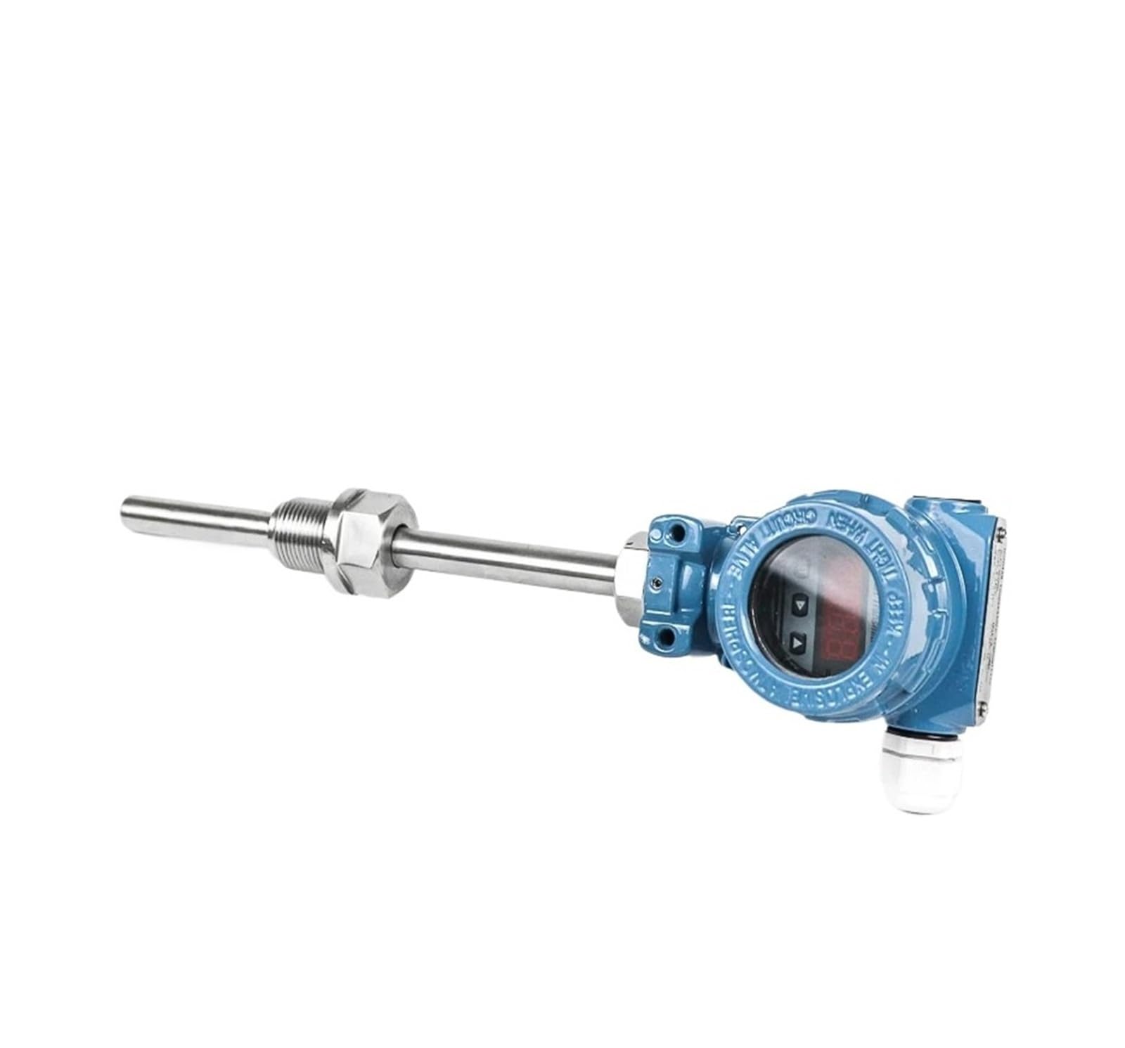 Transmisor de temperatura antiexplosivo PT100 con pantalla LCD(0-100 degree 0-10V,200mm)
