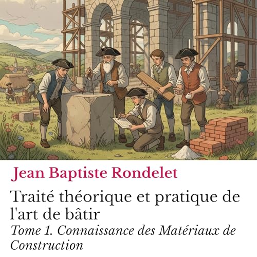 Page de couverture de Traité théorique et pratique de l'art de bâtir Tome 1