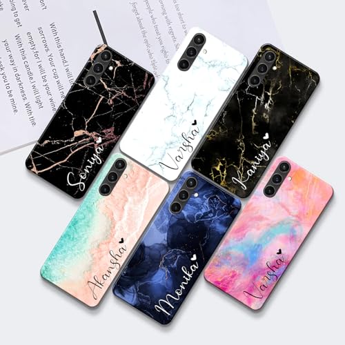 Image of COLORflow Back Cover Compatible with Samsung Galaxy S23 FE 5G | Marble Colors Customized Back Cover Compatible with Samsung Galaxy S23 FE 5G