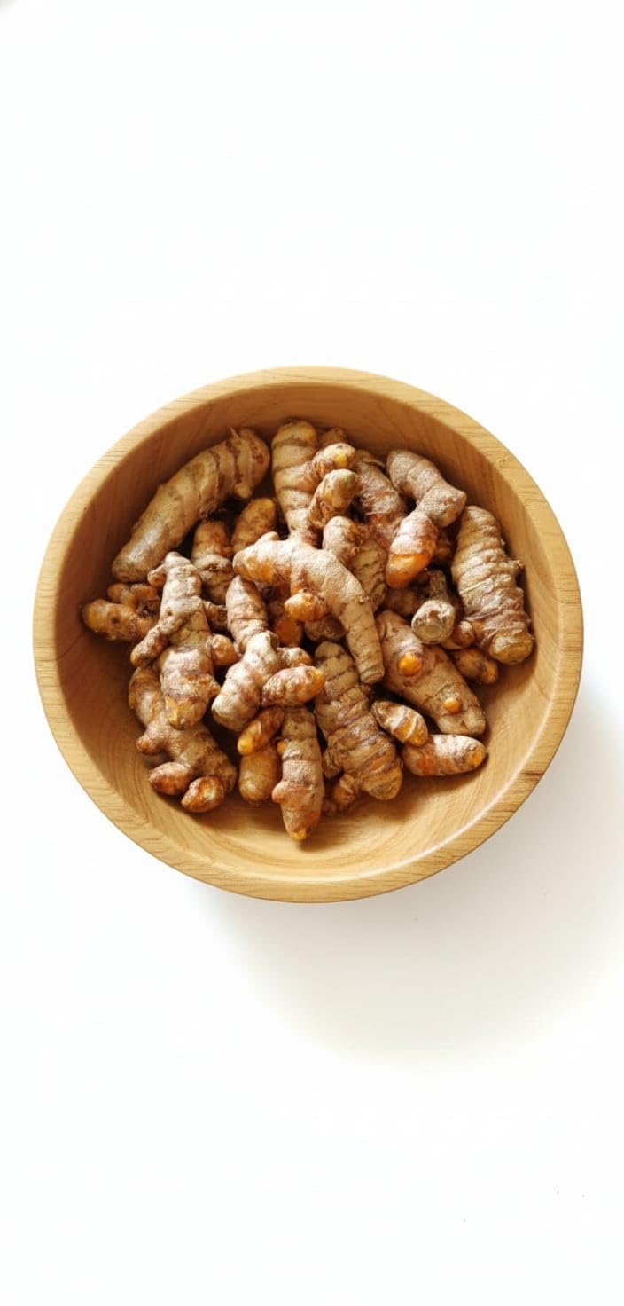 Fresh Organic Raw Turmeric Roots (500g) | 100% Pure & Natural raw Haldi Roots | For Cooking, Ayurveda & Pooja Use | Rich in Curcumin | No Preservatives, Chemical-Free — Amazon image 5