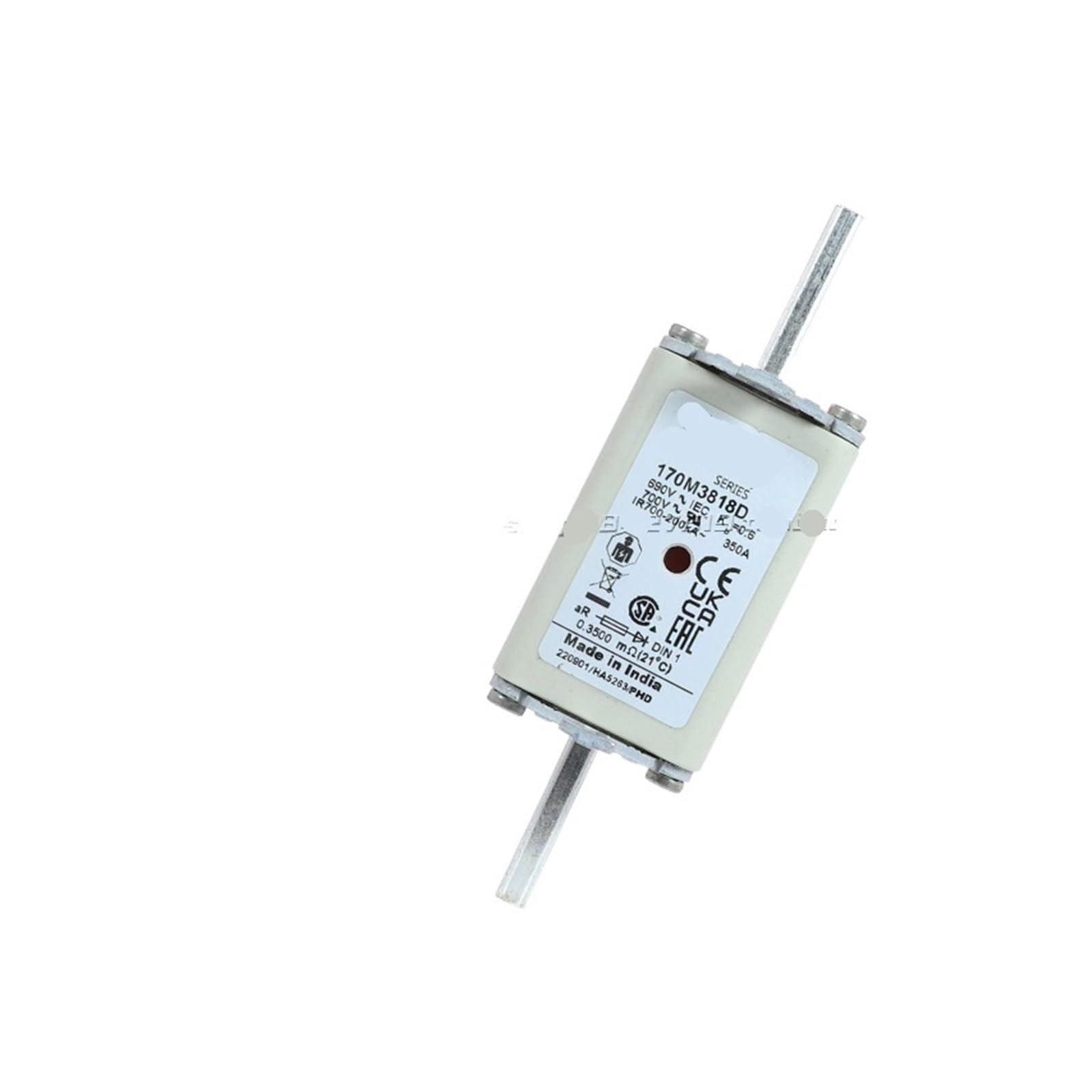 Fusible rapide 170M3819D coupure ultra haute performance