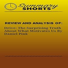 Review and Analysis of Drive: The Surprising Truth About What Motivates Us by Daniel Pink Audiobook By Summary Shorts cover art