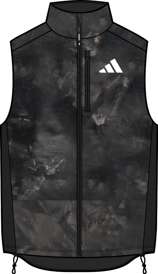 adidas Men's Own The Run Spray Dye Vest4