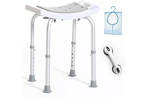 SOUHEILO Waterproof Shower Stool for Elderly