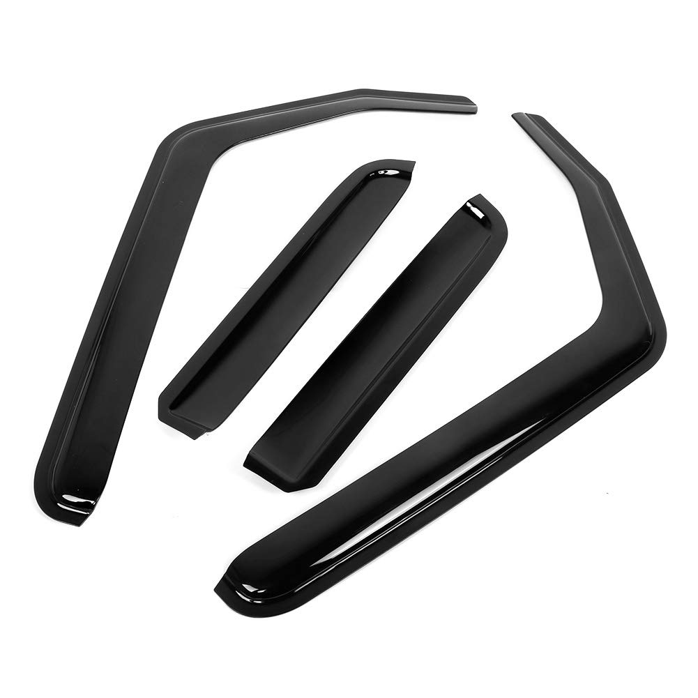 Visières de fenêtre latérale pour Toyota Hilux Revo Rocco, pare-pluie, déflecteurs d'aération