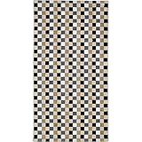 Modernes Karo-Design Cawö Home Handtücher Life Style Karo 7047 Kiesel - 37 Duschtuch 70x140 cm