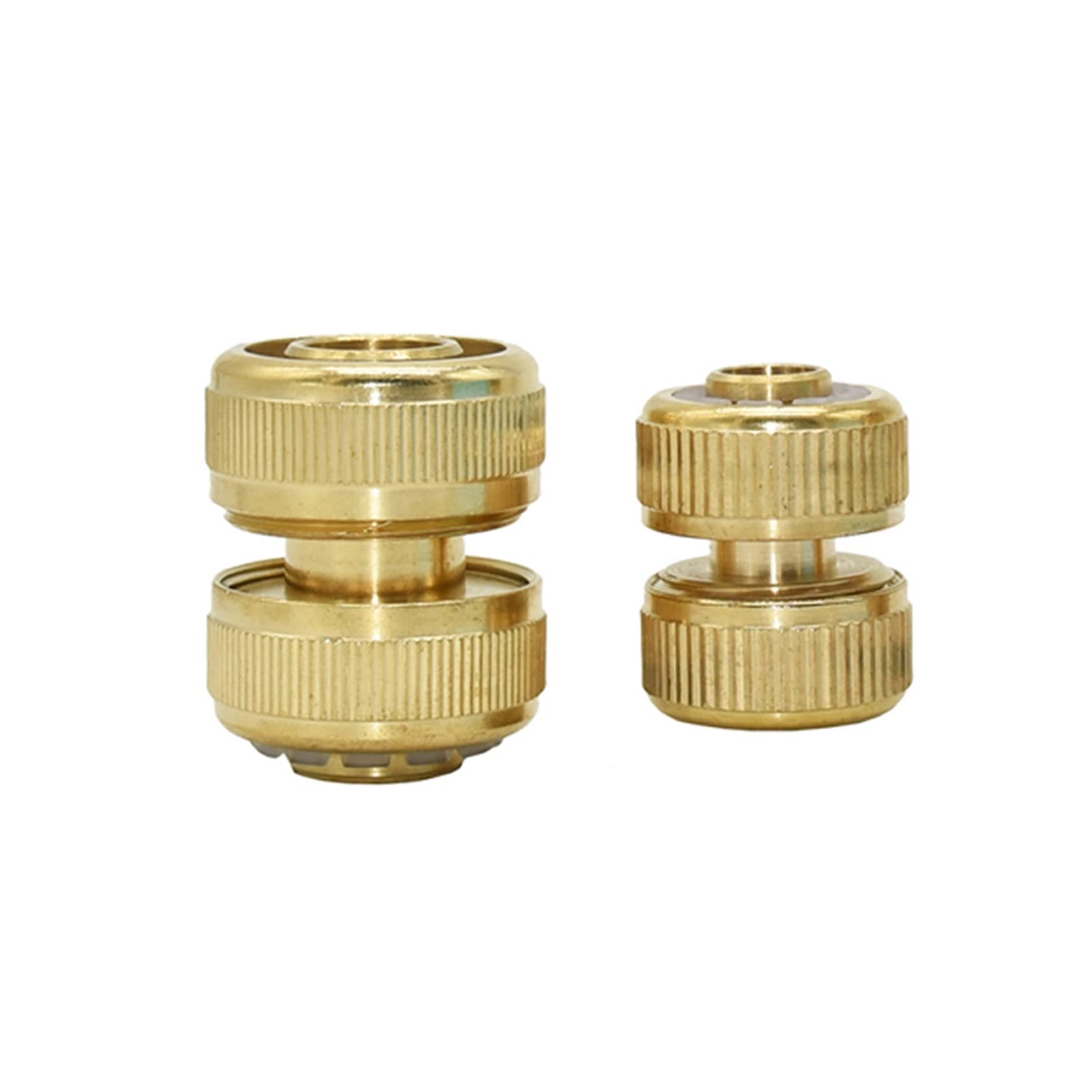 yaoqijie 5pc 1/2 3/4 pulgadas Conector de reparación de la manguera de latón 12 mm / 16 mm Conector de manguera jardín Adaptador de tubería de agua invernadero lasting (Color : 3I4)