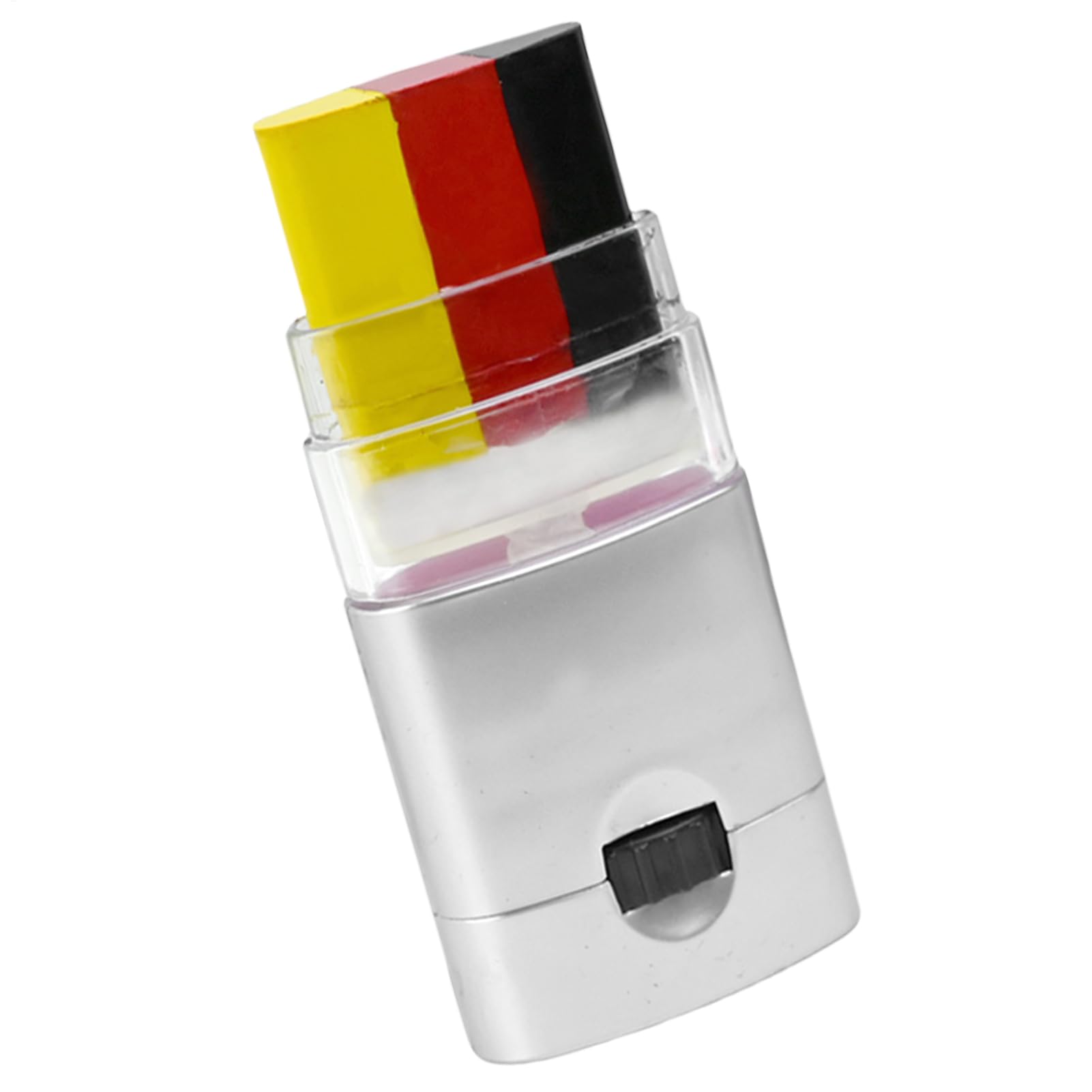 Maquillage Rouge, Blanc Et Bleu | Maquillage Drapeau Français | Maquillage Lavable 3 Couleurs, Motif Drapeau National | Maquillage Arc-en-ci-el