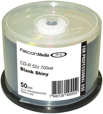 Shiny Silver 52x CD-Rs 100pk