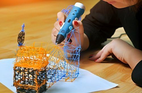 Matop 3D Stereoscopic Printing Pen For 3d Doodling + Arts + Crafts Printing (BLUE)