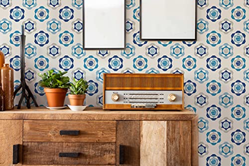 Image of Amazon Brand - Solimo PVC Self-Adhesive Wallpaper, Abstract, 41cm x 4.56m