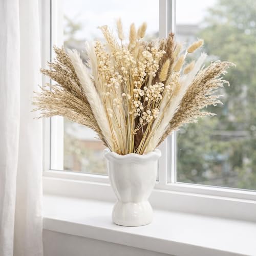 Ramo natural de flores secas decorativas 66 tallos miniatura 5