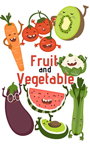 Amazon.com: Fruit And Vegetable: Book for Ages 1-7 for Toddlers,Kids