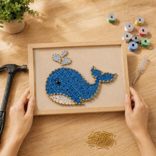 RM Studio DIY String Art Kit, Arts and...