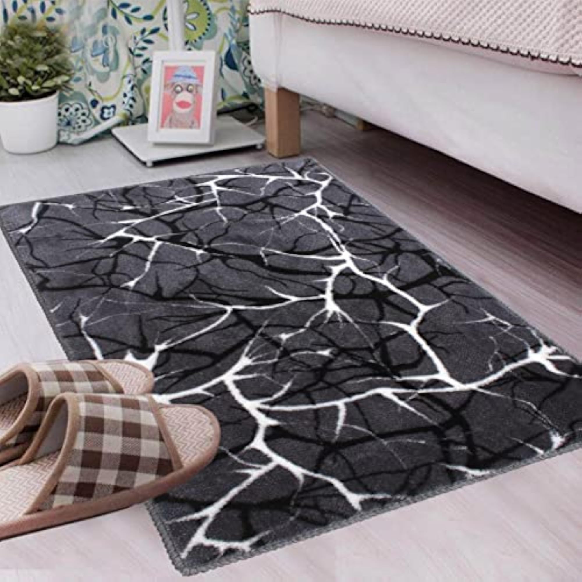 Microfiber Soft Velvet Type Anti Skid Bath Mat