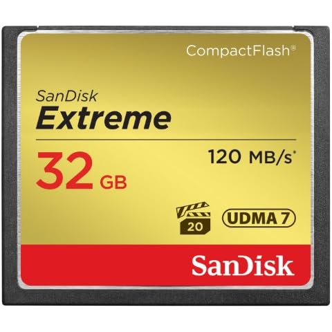 SanDisk Extreme CompactFlash Speicherkarte 32 GB Cover