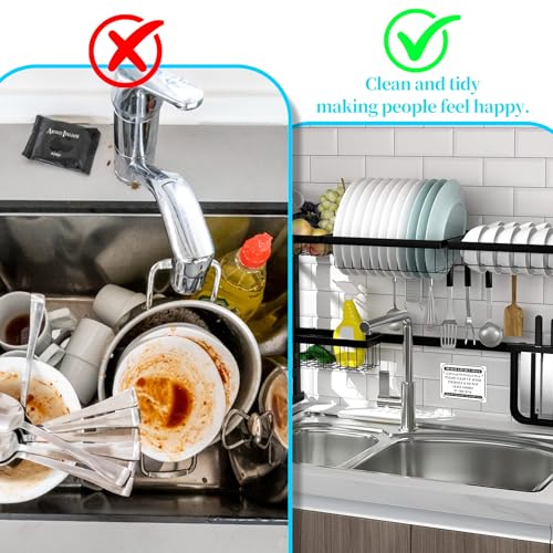 Clean Up After Yourself Sign, Do Not Leave Dishes In The Sink Sticker - Image 4