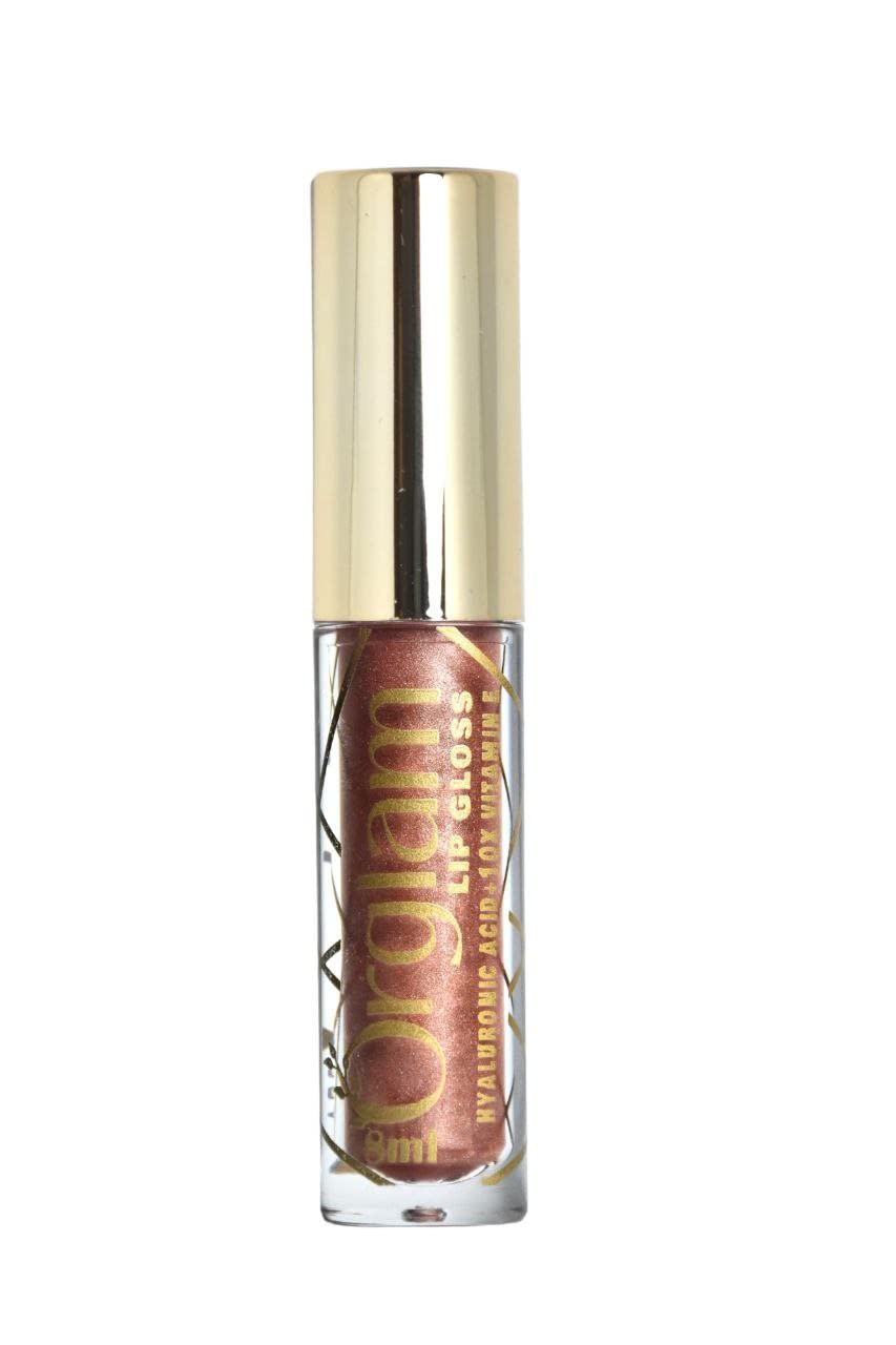 OrglamPinkly Nude Lip Gloss-Long Lasting(10X vitamin E)
