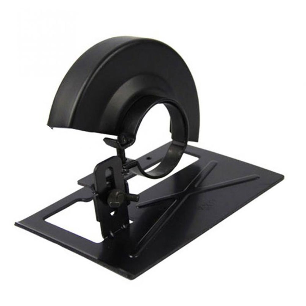 Daycount® Angle Grinder Support Base, Machine Bracket Rod Table Safety Protector with Cover Shield Safety Woodworking Tools