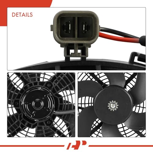 A-Premium Right A/C Condenser Fan Assembly by A-Premium - Used condition - Image 7