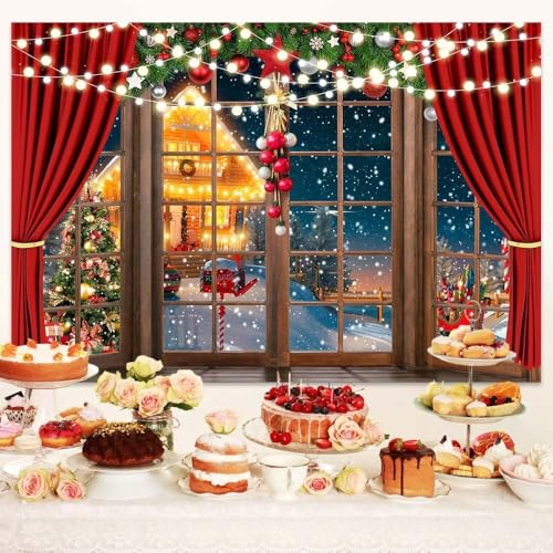 Toile de fond décorative pour Noël et grand rideau mural de festival traditionnel indien multicolore