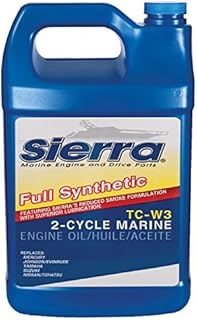 Sierra International 18-9540-3 Full Synthetic 2-Stroke Outboard Engine Oil - 1 Gallon