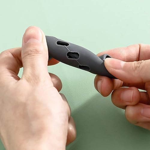 Miniatura 3 de 12 fundas de silicona para mango de olla, resistentes al calor, antideslizantes, para sartén de hierro fundido, sartén, sartén de metal