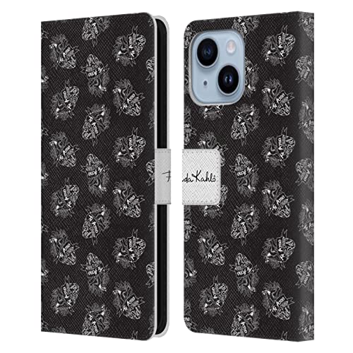 Étui iPhone 14 Plus Frida Kahlo Coeur Noir idéal pour vos sorties urbaines