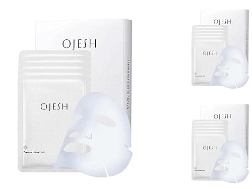 Miniatura 1 de Mascarilla de elevación prémium (3 cajas) para el cuidado de la piel, mascarillas hidratantes, iluminadoras y calmantes, antienvejecimiento,