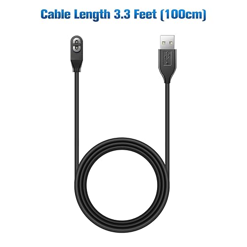 Miniatura 4 de Paquete de 2 cables de carga para Shokz AeropexOpenRun, OpenRun Pro, OpenRun Mini y OpenComm 2UC, para cable de carga Aftershokz, cable USB