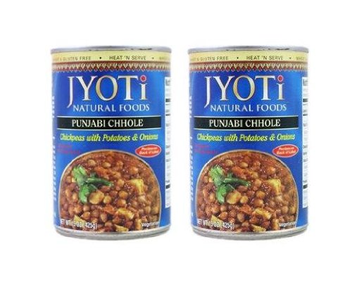 Jyoti Punjabi Chhole Chickpeas with Potatoes and Onions - 15 oz2