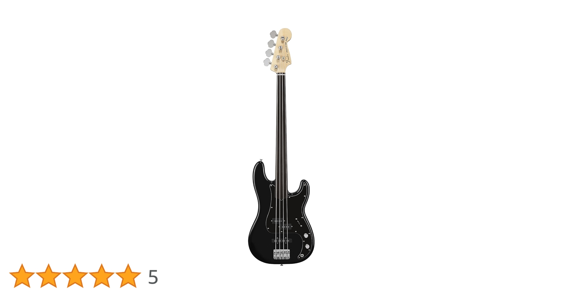 Fender Baixo Elétrico Tony Franklin Precision Bass Fretless, Preto
