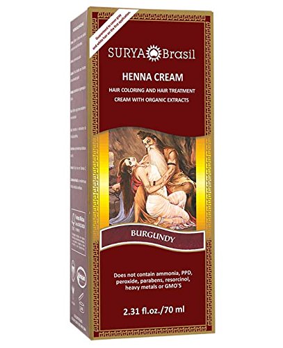 SURYA BRASILHenna Cream Burgundy - 2.31 fl oz
