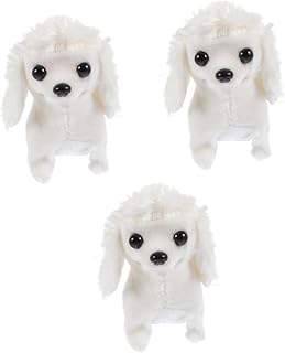 Toyvian 3pcs Electric Puppy Doll stuffed animal puppy children's toys baby animal toys electronic walking dog toy walking animal toys kids plush walking dog Electric Dog Doll Barking Dog