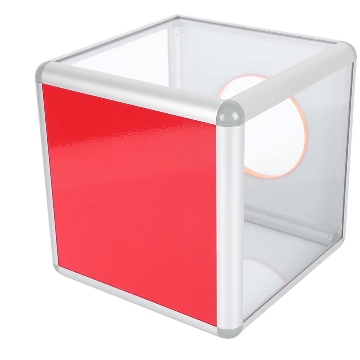 Healvian Caja De Donaciones De Aleación De Aluminio Para Sorteos Y Eventos Particulares Accesorio De Juego