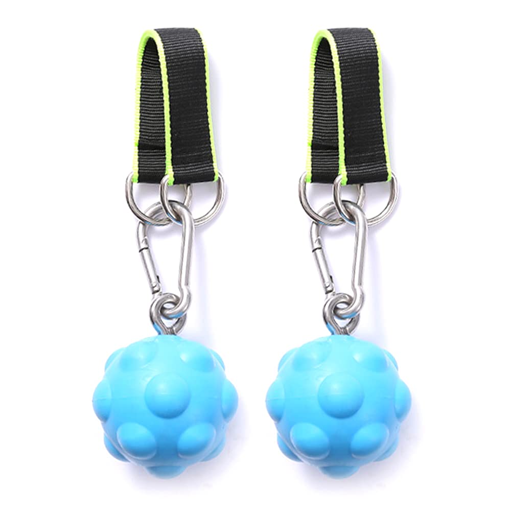 Graflsoa Training Arm and Back Muscles Pull-ups Strengthen Ball Wrist Climbing Finger Training Hand Grip Strength Ball Not slip -skidding 2pcs