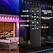 KSIPZE Permanent Outdoor Lights Waterproof IP67, Smart RGB+IC Eaves LED Lights with App & Button Control, 200+ Dynamic Scene Modes for House Roof, Garden, Christmas, Party Decor
