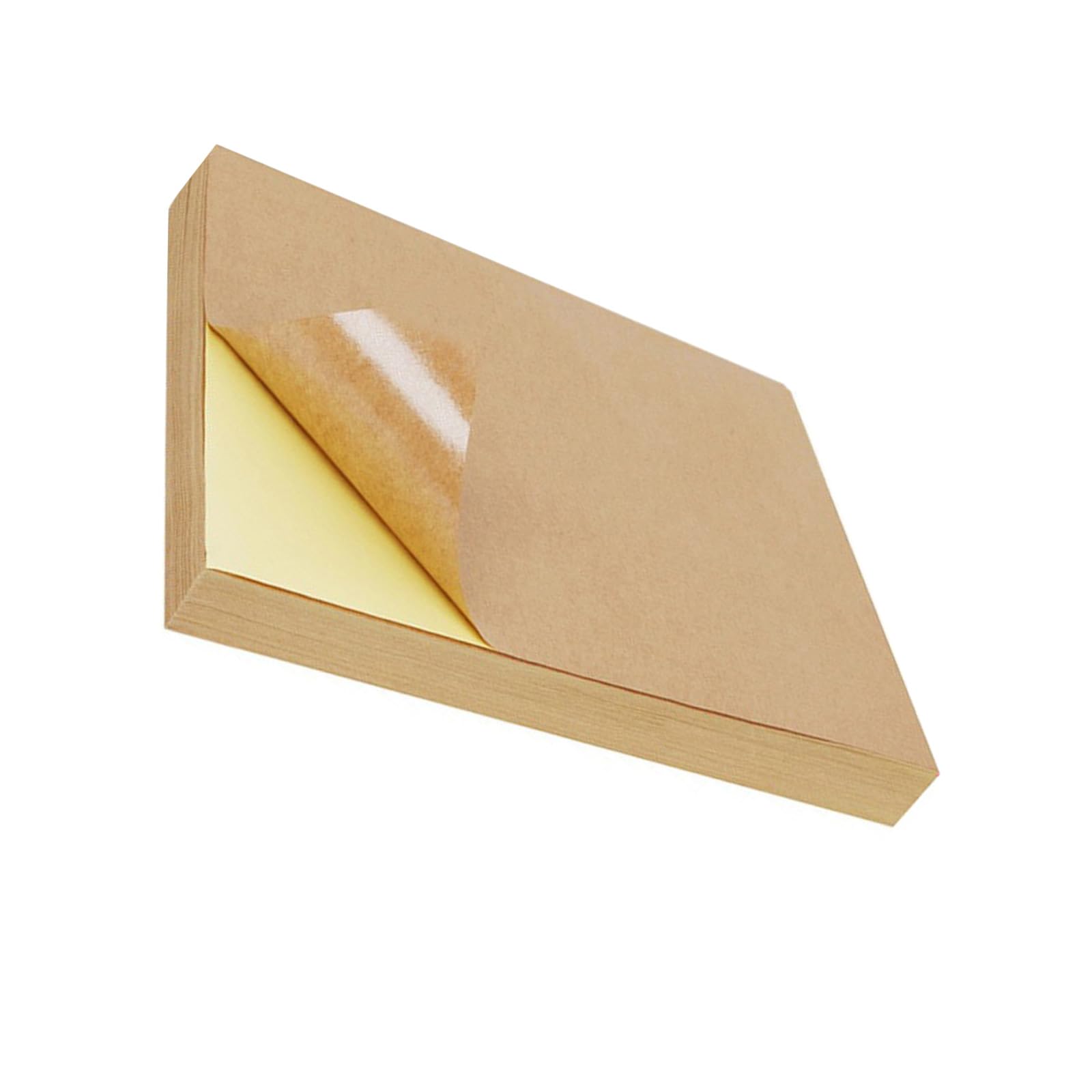 100 fogli di carta adesiva multiuso etichette adesive stampabili etichette di carta per indirizzi etichette per stampanti Fogli adesivi stampabili adesivi