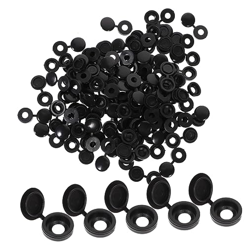 FUNOMOCYA Screw Hole Covers Screw Caps Rustproof Decorative Plastic Easy Install