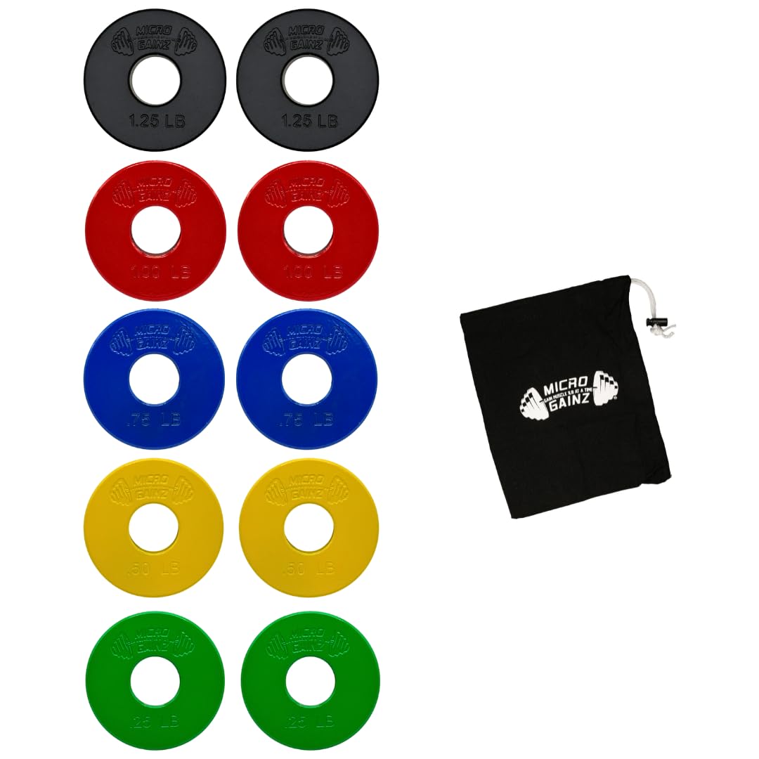 Micro Gainz Fractional Weight Plates Set
