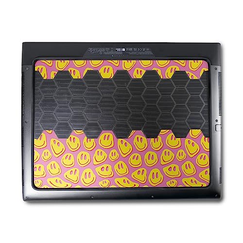 Image of MightySkins Skin Compatible with Alienware M18 R1 (2023) Full Wrap Kit - Melted Faces | Protective, Durable, and Unique Vinyl Decal wrap Cover | Easy to Apply & Change Styles | Made in The USA