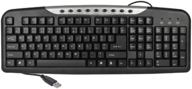 Tech Universe Multimedia Computer Keyboard (USB connection)
