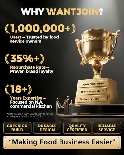 Image of WantJoin Professional Commercial Blender With Shield Quiet Sound Enclosure 2200W Industries Strong and Quiet Professional-Grade Power, Self-Cleaning, Black