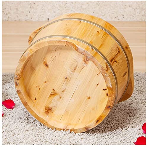 Spa de pies de madera para masaje y baño miniatura 3