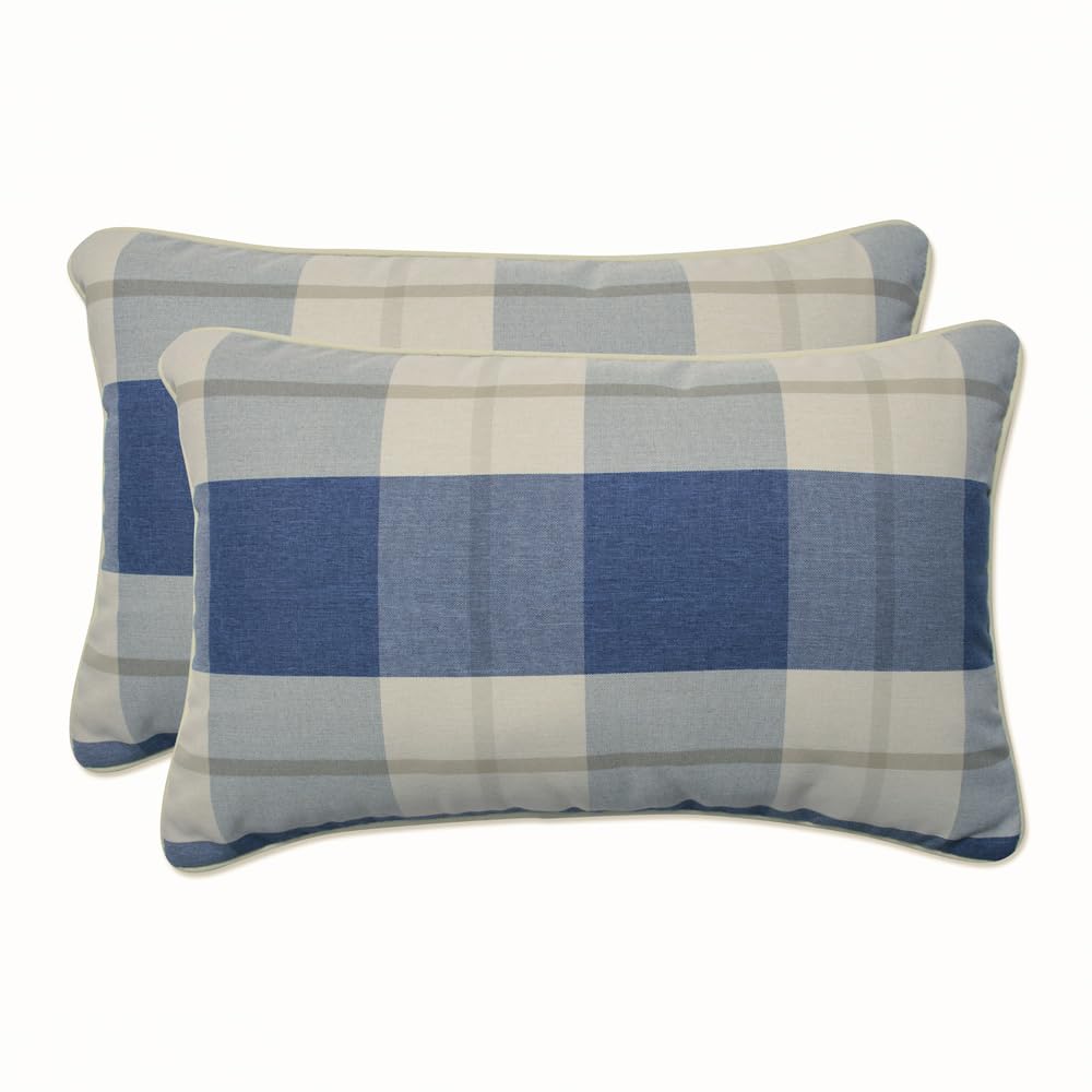 Pillow Perfect Outdoor/Indoor Pillows, Lumbar - 11.5