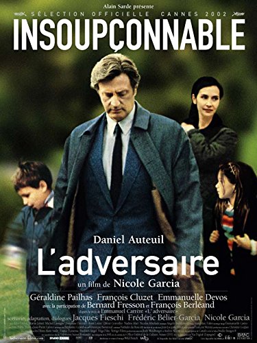 Affiche L'Adversaire 116x158cm pour decoration murale salon et home cinema