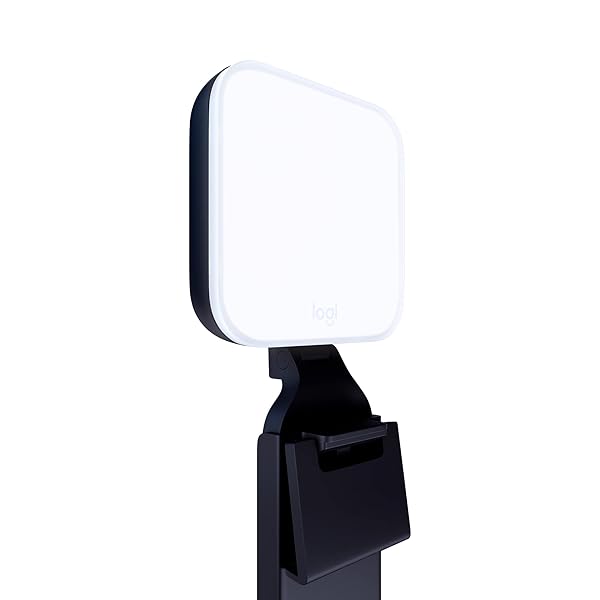 Logitech for Creators Litra Glow Premium LED Streaming Light with TrueSoft, Adjustable Mount, USB Connectivity, Video Lighting for Recording Streams, PC/Mac - Graphite