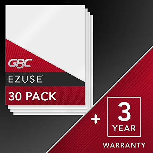 Gbc Thermal Laminator Machine, Fusion 3000L, 12 Inch, 1 Min Warm-Up, 3 Or 5 Mil, With 30 Ezuse Laminating Pouches (3381650027) #TOP2