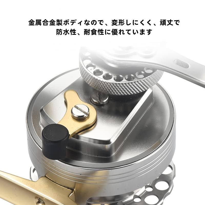 Amazon | チヌリール 筏・氷・船・穴釣り用 右/左 ギア比 3.6:1 8+1BB
